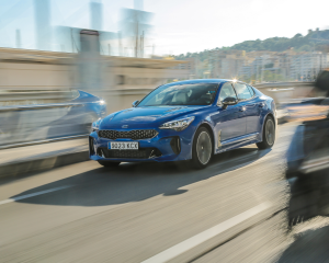 Kia Stinger blue dynamic  (18)
